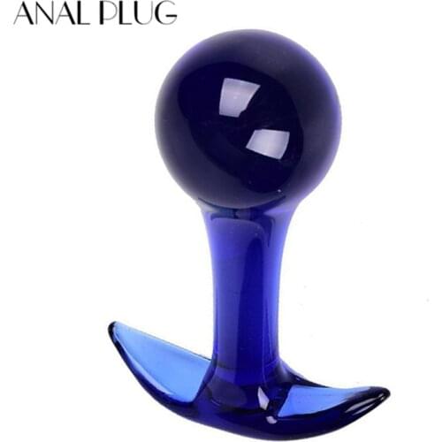 ANAL PLUG Butt Plug Glass Dildo Vibrator Vagina Adult Toy Anal Beads Prostate Massager Female Masturbation Sex Toys for Women