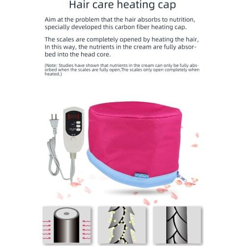 Hair steamer machine Heating cap electric deep conditioning heat cap diffuser hair oil bayou beauty heat transfer