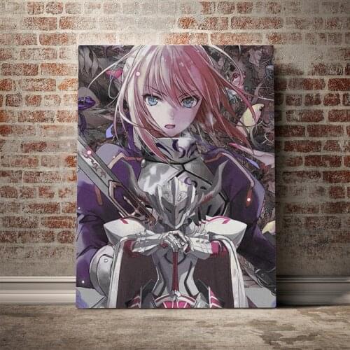 Artoria Modred Fate Grand order anime Canvas poster Painting wall Art decor Living room Bedroom Study Home Decoration Prints