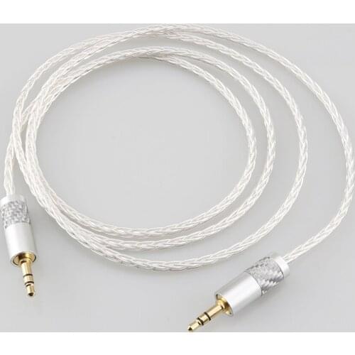 Jack 3.5 Audio Cable 3.5mm Speaker Line Aux Cable for Phone Car Headphone Audio Jack Audio Cable For Amplifier DAP DA