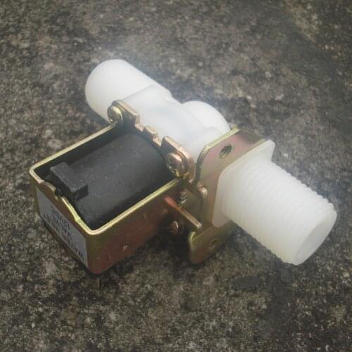 DC 12V Drain valve no pressure plastic solenoid valve for steam shower spare parts