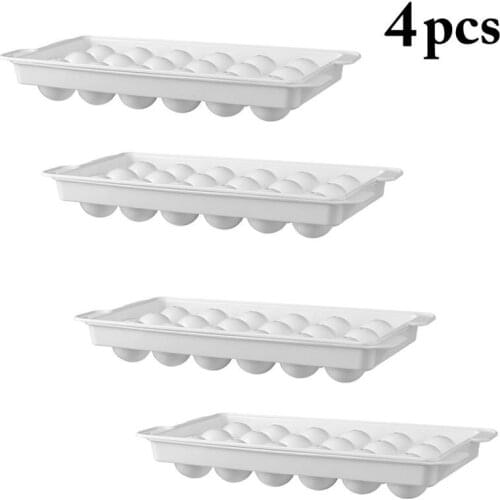 Kapmore 4Pcs/Set Ice Cube Molds Creative DIY Ice Ball Maker Ice Ball Tray For Whiskey DIY Ice Tools Accessories