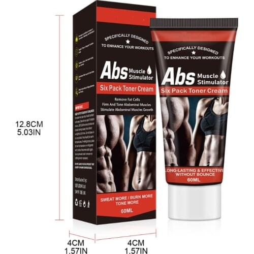 Abdominal Cream Hot Cream Belly for Women and Men Abs Muscle Stimulator Creams