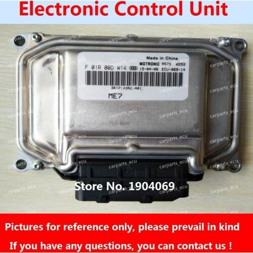 Engine Computer Board F01R00DW14 3610100BE-A01 F01RB0DW14 ME7 ECU F01R00DM80 3610100AB-A01 F01RB0DM80 For Zotye Car