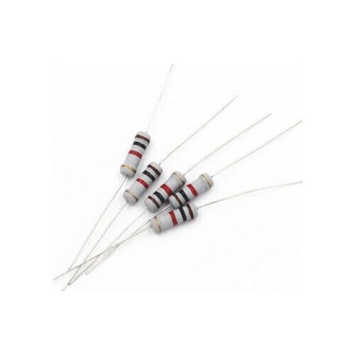 MOF 1W 5% 0.1-0.91R 1R-10M Metal Oxide Film Resistor x 500PCS