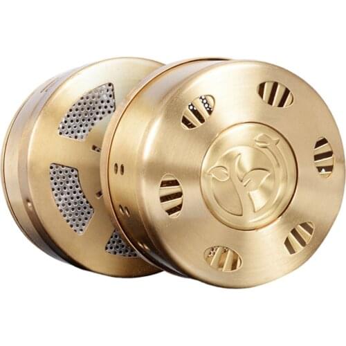 Moxibustion Box Smokeless Moxa Sticks Box Pure Copper Moxa Burner Moxa Massage Box Chinese Medical Acupuncture Points Massage