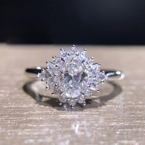 CAOSHI Brilliant Zirconia Wedding Ring Women Elegant Female Exquisite High-quality Fashion Luxury Jewelry Engagement Accessories