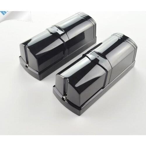 Perimeter Security Dual Beam 60m Range Sensor Outdoor IR Detector multi frequency LED alignment