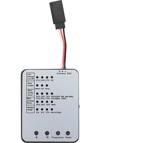 SURPASS HOBBY Racerstar LED Program Card For 25/35/45/60A ESC Motor Set