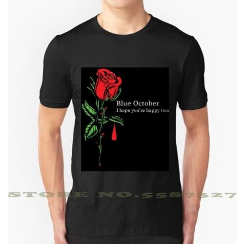 Five Blue You'Re October The King Tour 2019 Graphic Custom Funny Hot Sale Tshirt Live European North America World Hope Happy