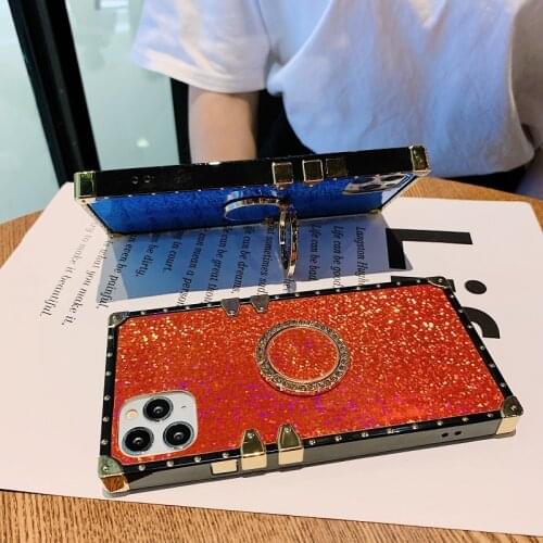 Luxury Soft Square Phone Case For Huawei P30 Lite Case P20 P40 Mate 20 20X 30 Pro Nova 3i 4 4e 5 6 P Smart Z Plus 2019 Cover