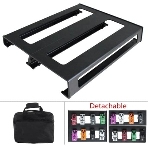 Detachable Guitar Pedal Board Setup Style DIY Guitar Effect Pedalboard with Bag Effects Pedal Board