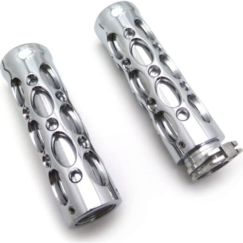 7/8" 22mm Hand Grips For Honda CBR 600 900 929 954 1000 RR All Models and Year Aftermarket free shipping motorcycle parts chrome