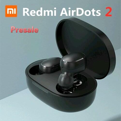Xiaomi Redmi airdots 2 Earphones TWS Wireless Bluetooth Earphones Bluetooth 5.0 Voice Control Headset Noise Reduction With Mic