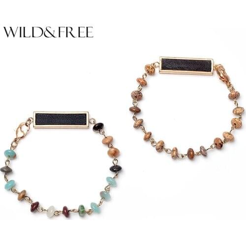 Wild & Free Stone Bracelets