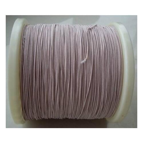 0.95mm 0.1mmX50 strands,(10m /pc) Mine antenna Litz wire,Multi-strand polyester silk envelope braided multi-strand wire