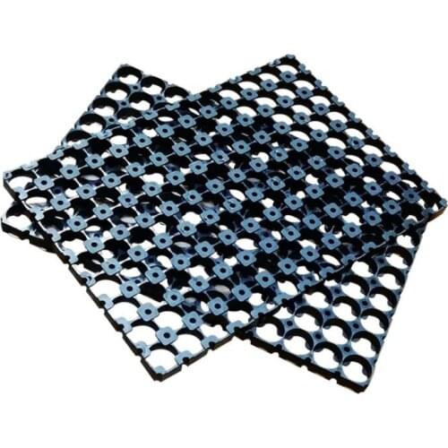 10pcs/lot 9*9 9*10 9*11 9*12 21700 Battery Holder Bracket Cell Safety Anti Vibration Black Plastic Brackets For 21700 Batteries