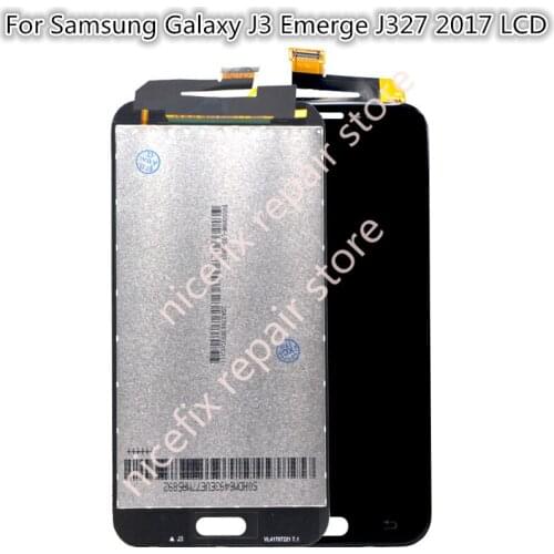 100% Tested 5.0'' For Samsung Galaxy J3 Emerge 2017 2nd Gen J3 Prime J327 LCD Display Touch Screen Digitizer Assembly