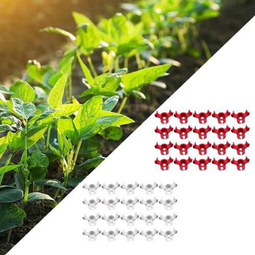 20 Piece 90 Degree Plant Bender Tomato Clips Stem Trainer for Low Stress Training Plant Trainers Twig Clamps