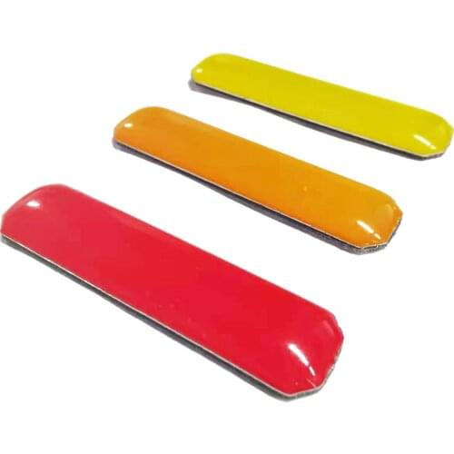3PCS Car stickers For Toyota Ford Mazda Volvo Peugeot Honda Suzuki Car decoration Decal Stickers Red Orange Yellow