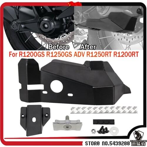 For BMW R1200GS R1250GS ADV R1250RT R1200RT Cardan Fender Rear Axle Protection Drive Shaft Final Drive Housing Bottom Protector