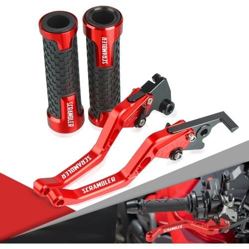 For DUCATI SCRAMBLER400 2015 2016 2017 2018 2019 Scrambler 400 Motorcycle CNC aluminum New Short Brake Clutch Levers handlebar