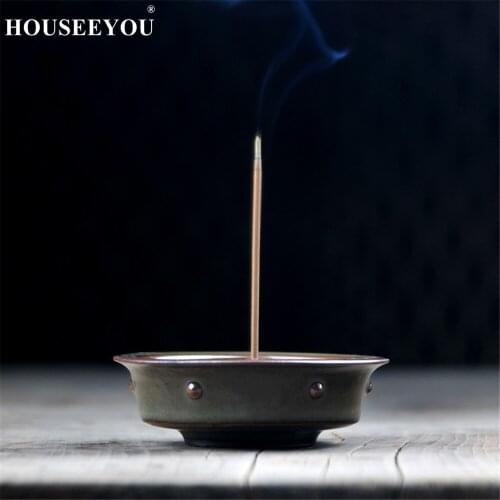 Ceramic Fragrant Tower Sticks Incense Burner Stand Aroma Censer Therapy Difusor Velas Arom Ticas Support Encens Porcelana