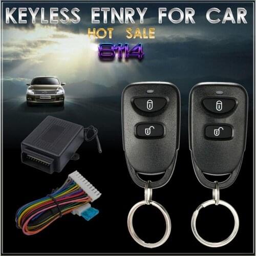 2019 Hot M602-8114 Remote Control Central Locking Kit For KIA Car Door Lock Keyless Entry System With Trunk Release Button