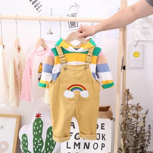 Baby Sets 2021 Autumn Winter Children Set Newborn Clothes Girls Clothing Kids Long Sleeve Sport Suit Infant Costume For Girls