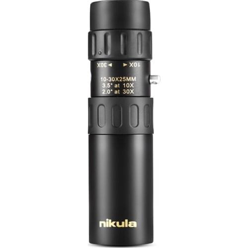 Nikula Telescopio Monocular Telescope 10-30x25 Binoculo Spyglass Hunting Optical Prism Scope 2015 New