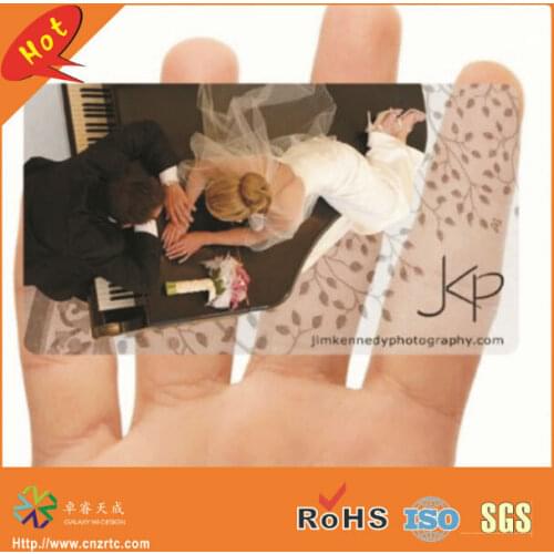 1000pcs/lot 0.5mm thickness plastic transparent gift name card for promotion