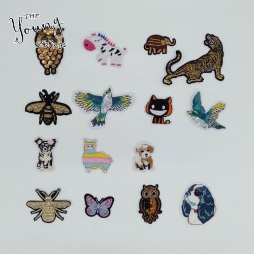 Hot sale Patches Iron on patch Embroidery Applique DIY Clothing Accessories Patches Clothing Fabric Badges 1pcs sell C6211-C6227