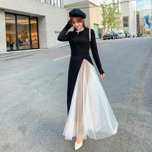 Whisperyyy Fashionable Knitted Dresses