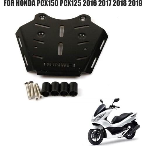 For HONDA PCX 150 PCX 125 2016-2019 Motorcycle Modification Rear Luggage Rear Bracket Carrier Board Tail Rack Top Box Case