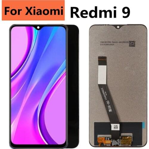 6.53" For Xiaomi Redmi 9 LCD Display Screen+Touch Screen Digitizer Assembly For Xiaomi Redmi 9 M2004J19G M2004J19C Lcd Screen