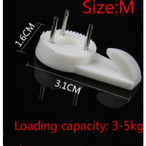 100pcs Non-trace frame hooks nail Wedding photos Clothes Handbag Metope adornment Picture Hangers Hook for Photo frame