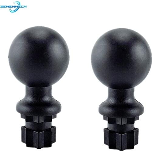 2PCS Nylon Kayak Ram Mount Base Track Mounting Base for Ram Fishing Rod Rack Pole Holder Stand For Fishing Rod Boat Accessories