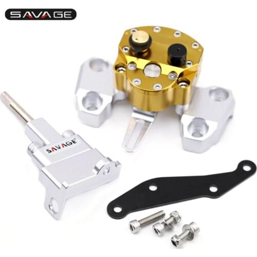 Steering Damper For YAMAHA MT09 MT-09 FZ-09 FZ09 2014 2015 2016 Motorcycle Accessories Stabilizer Mount Bracket Safety Control