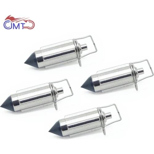 For Suzuki Bandit GSF600/S GSF650/S Kanata GSX750F Burgman Skywave AN250 AN400 Motorcycle Carburetor Float Needle Valves 4 PCs