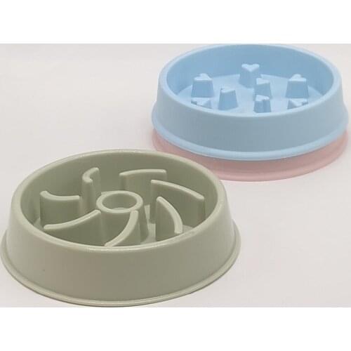 Cat Bowl Puppy Clean Feeding Bowl Wiping Slow Food Pet Cat Dog Non-Slip Waterproof Pad Dog Eating Mat