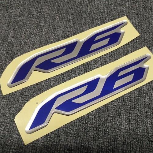 Moto Cover Emblem Side Fairing Stickers Decal Logo Tank Pad Decoration For YAMAHA YZF R1 R1M R3 R6 YZF-R3 YZF-R1 YZF-R6 Sticker
