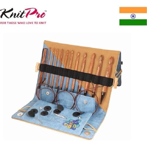 Knitpro Ginger Tunisian Crochet Hook Set