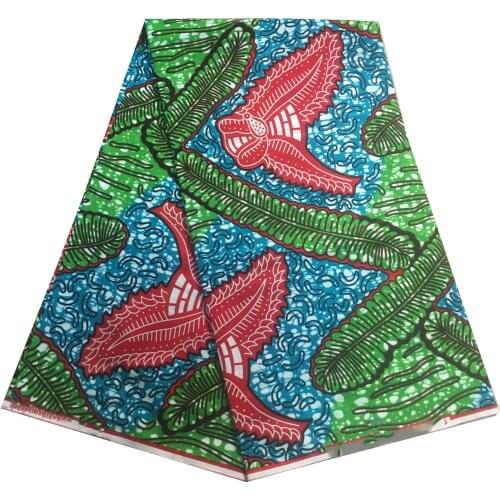 NEW Print Wax Africain Wax Veritable Ankara Fabric 2021 Latest African Fabric Print 100% Cotton Pagne Africain hot Wax Veritable