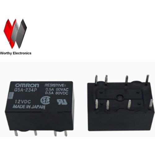 Wholesale 10pcs/lot relay G5A-234P-12VDC