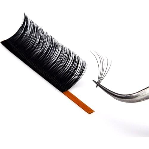 LASHPLUS Easy Fanning Eyelashes New arrived Bloom Flare Eye Lash Russian Eyelash Extensions Volume Cilia Silk Lash