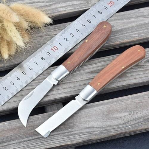 Free shipping High hardness Sharpest Camping Folding Stainless Steel Knife Outdoor tool knife Low price