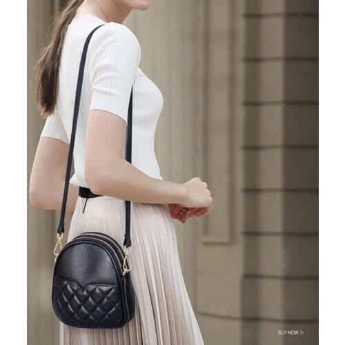 Luxury Genuine Leather Shoulder bags for women Small Crossbody Bag Fashion Party Purse Wallets Casual Female Tote Messenger Bags