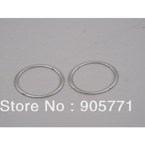 High Quality Chrome Front Fog Light Trim Simple Version for Audi Q3 2013 Up