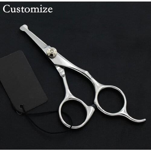 Customize japan 4.5 inch pet dog grooming hair scissors clipper cat Cutting barber scissor shears tools hairdressing scissors