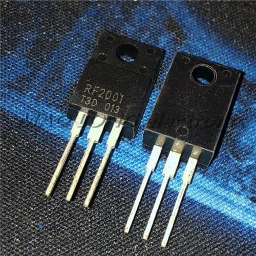 10PCS/LOT RF2001 RF2001T3D TO220F Ultra-fast recovery LCD TV plasma commonly used